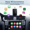 Wireless Carplay Adapter,2 in 1 Wireless Car Play and Android Auto Adapter Plug Play Low Latency for Cars from 2016 and iOS 12+,Android 11+