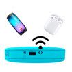 Portable Bluetooth CD Player with Headphones Discman Walkman CD Player Rechargeable with Dual Stereo Speakers,MP3 USB(Blue)