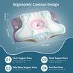 Cervical Neck Pillow,Ergonomic Memory Foam Pillows,Cooling Side Sleeper Pillow,Contour Orthopedic Bed Pillow for Back Stomach Sleepers
