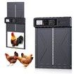 Automatic Chicken Coop Door, New Automatic Chicken Door with Timer and LCD Display, IPX3 Weatherproof Anti-Pinch Chicken Door