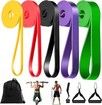 Resistance Bands,5 Pack Sports Elastic Band,Assist Straps For Pull Ups,Resistance Bands For Exercise,Elastic Bands For Exercise At Home Or Gym