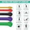 Resistance Bands,5 Pack Sports Elastic Band,Assist Straps For Pull Ups,Resistance Bands For Exercise,Elastic Bands For Exercise At Home Or Gym