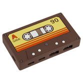 Tape Shape HUB2.0 Cute Retro Desktop Ornament USB HUB Adapter Splitter