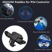 Paddles for PS4 Controller, Back Button Attachment for PS4, Controller Paddles for ps4, TURBO Function, Memory Function, Plug And Play