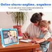 Kids Tablet 7Inch Android 14 6GB RAM 128GB Storage 16+32MP Camera Time Limits Age Filters Parental Controls Boys Girls Blue Holiday Gifts Home School