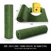 2x25m Artificial Grass Synthetic Turf Fake Imitation False Faux Green Lawn Roll 10mm Child Pet Friendly for Backyard Balcony Garden Patio