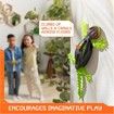 Wall Crawler Gecko, Rechargeable Remote Control Robot Kids Toys, Climbs up Walls for Prank Toys and Games, RC Robot Toys for Boys and Girls Ages 4 Up