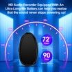 128GB Digital Voice Recorder with Triple Noise Reduction,Portable Recording Device with External Speaker,MP3 Audio Recorder for Work and Lecture