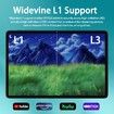 Android 14 Tablet 10 inch OctaCore Tablets with 22GB RAM+128GB ROM,1280x800 IPS HD Touch Screen,Support Widevine L1,Keyboard Mouse-Black