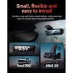 4k Dash Cam Front and Rear, 3.59 Inch IPS Screen, Built in 5G WiFi Dash Camera for Cars with App