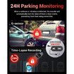 4k Dash Cam Front and Rear, 3.59 Inch IPS Screen, Built in 5G WiFi Dash Camera for Cars with App