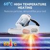 Mattress Vacuum Cleaner Bed Vacuum with 13Kpa Suction Power UV-C Light Ultrasonic Heating Min Single Brushroll Rotation
