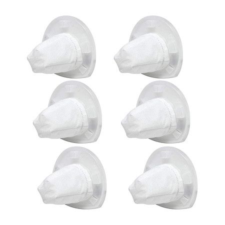 6 Pcs Replacement Filter Compatible with Black & Decker VF110 Dustbuster Cordless Handheld Vacuum CHV1410L CHV9610 CHV1210 CHV1510 CHV1410 CHV1410B