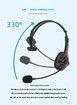 Single Ear for PC Noise Cancelling Headset Call Center Dual Audio Plugs Office Use Volume Control Headset Noise Cancelling Earphone Customer Service