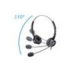 Headset For Mobile Phone with Volume Control Mute Call Center Ultra Comfortable Customer Service Earphone Noise Cancelling Headsets Headphones Microphone
