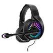 Gaming Headset with Microphone Compatible with PS4 PS5 Xbox One PC Laptop Over-Ear Headphones with LED RGB Light, Noise Canceling Mic Stereo Surround Sound