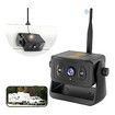 Wireless WIFI Backup Camera for RV, Truck, Camper, Trailer, Solar Powered Magnetic Mount, No Wiring, Works with iPhone and Android