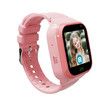 4G Kids Smart Watch, Boys Girls GPS Tracker Kids Smartwatches Video Call SOS Alarm Voice Chat and Touch Screen Game Real Time Tracking (Pink)