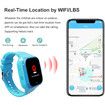 4G Kids Smart Watch, Boys Girls GPS Tracker Kids Smartwatches Video Call SOS Alarm Voice Chat and Touch Screen Game Real Time Tracking (Blue)