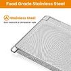 Ninja Foodi Replacement Air Fryer Oven Basket, Original Replacement Baking Trays for NINJA DT201 DT251 Foodi Digital Air Fryer Oven