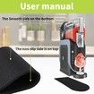 Sliding Pad for Ninja Slushie Machine FS301C, FS301, FS300, Non Slip Mat and Smooth Move Accessory Perfect for Home Users