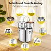 30L Water Distiller Home Brewing Kit Beer Alcohol Making Distillery Liquor Essential Oil Whiskey Distilling Equipment Stainless Steel with Thumper Keg