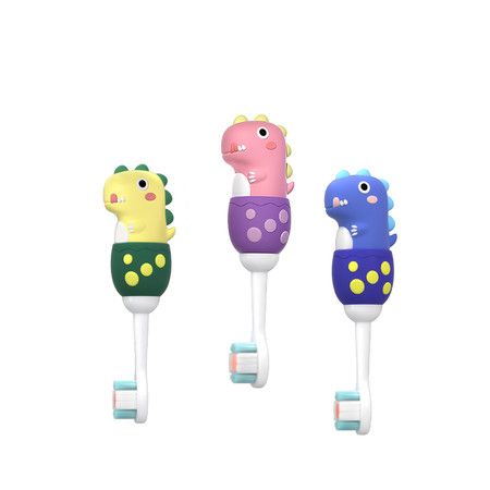 1pc Soft Toddler Brush 0.12mm  Bristle Children's Toothbrush 3+ Years Old  Christmas Gift COLOR Random Sent