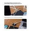 4 In 1 Table Hole Embedded USB3.0 Docking Station 2 USB Audio TypeC Port Applicable To Table Holes Of 60-68mm