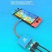 Switch HUB Docking Station TYPE HDMI 3in1 Docking Station 4K Screen Projection Display Adapter