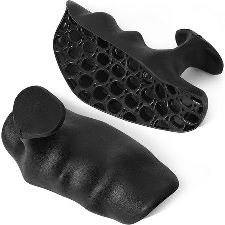 Original Weight Lifting Grips,Ergonomics Workout Rubber Gym Grips Pads,Fingerless Workout Gloves for Exercise Bodybuilding