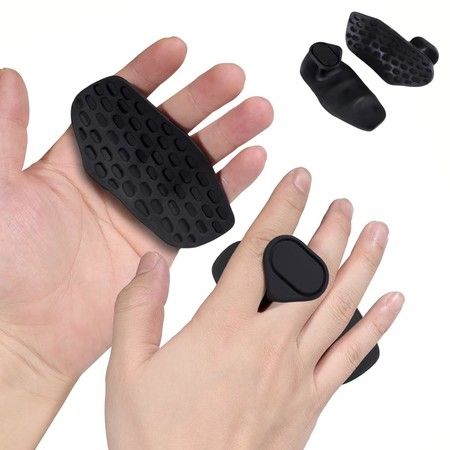 Anti-Slip Workout Grips,Ergonomic Rubber Hand Protector Gloves for Weight Lifting,Pull-Ups,Gym Training and Exercise,for Men and Women