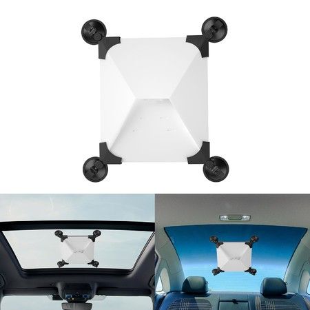 Starlink Mini Car Mount  Sunroof Suction Cup  inside  Car Windows and Sunroofs Ensures Stable Satellite Signal While Driving Strong Suction Design