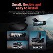 4k Dash Cam Front and Rear,3.59In IPS Screen,Built-in GPS 5G WiFi Dash Camera with App,UHD 2160P Night Vision,32G SD Card,Wide Angle,HDR,24H Parking Mode