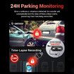 4k Dash Cam Front and Rear,3.59In IPS Screen,Built-in GPS 5G WiFi Dash Camera with App,UHD 2160P Night Vision,32G SD Card,Wide Angle,HDR,24H Parking Mode