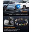 Dash Cam Front and Rear 4K+2K Dual Dash Camera,Built-in 5G WiFi with 64GB Card,UHD Night Vision,App Control,HDR,24H Parking Monitor