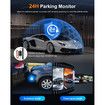 Dash Cam Front and Rear 4K+2K Dual Dash Camera,Built-in 5G WiFi with 64GB Card,UHD Night Vision,App Control,HDR,24H Parking Monitor