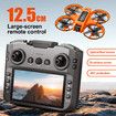 4K Dual Camera Drone Professional HD Aerial Photography Remote Control Aircraft HD Quadcopter Toy UAV Color Black