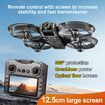 4K Dual Camera Drone Professional HD Aerial Photography Remote Control Aircraft HD Quadcopter Toy UAV Color Black