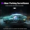 3 Channel 4K Dash Cam with 5GHz WiFi & APP Control,Triple Dash Camera with 64GB Card,G-Sensor,24 Hours Parking Mode,Loop Recording,Night Vision
