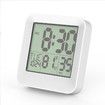 Digital Shower Clock Waterproof, Bathroom Wall Clock Timer with Touch Screen, Temperature, LCD Display for Kids and Men Women