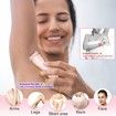 Electric Razors Shaver for Women, 2 in 1 Womens Electric Razor for Leg Arm Face, Cordless Bikini Trimmer Hair Removal with Detachable Head, Pink