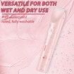 2 in 1 Women Electric Shaver, Dual Head Bikini Trimmer for Women, Body Hair Trimmer, Pink