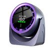 Purple Desktop USB Charging Digital Display Turbine High Speed WallMounted Circulation Fan