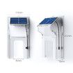 Solar Transparent Rain Cover Intelligent Visual Doorbell Wireless Video Doorbell Surveillance Camera