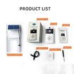 Solar Transparent Rain Cover Intelligent Visual Doorbell Wireless Video Doorbell Surveillance Camera