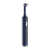 Tooth Polisher,Rechargeable Teeth Polisher with 5 Brush Heads,4 Speed Modes,Tooth Whitening Kit,3 Polish Pastes,IPX6 Waterproof Teeth Cleaning Tools,Blue