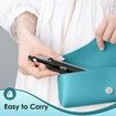 Tooth Polisher,Rechargeable Teeth Polisher with 5 Brush Heads,4 Speed Modes,Tooth Whitening Kit,3 Polish Pastes,IPX6 Waterproof Teeth Cleaning Tools,Black