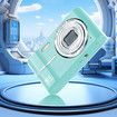 4k HD Digital Camera, 50 Million Photos Kids Camera 16x Zoom Anti Shaking Proof Home Portable Mini Photography Cameras Color Green