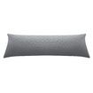 Body Pillow Support Long Full Back Hip Leg Support Shredded Bed Cushion Memory Foam for Pregnancy Maternity Stomach Side Sleepers 137x50cm Grey