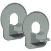 2 Pcs Swimming Pool Pipe Holders, Above Ground Swimming Pool Hose Support Holder with Tape, Designed Compatible with Intex Pools